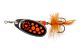 DAIWA Mepps Black Fury, Στροφέας με Ψύλλο, 8.00 g, πορτοκαλί σημεία, 52-37004