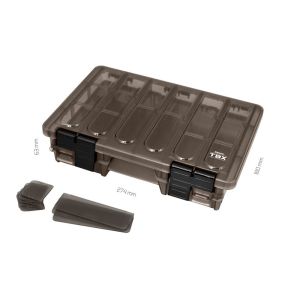 DELPHIN TBX Duo 274-11P Clip, Τεχνητό κουτί δόλωμα, 27,4x18x6,3cm, γκρι-διαφανές, 101000506