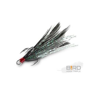 DELPHIN B!RD Hook TRIPLE, Διάτρηση, μαύρο, 3 τεμάχια, 101003099