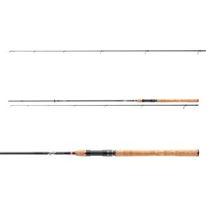 DAIWA Ninja X Jiggerspin, 2,4m, 7,87ft, 7-28g, 2 Parts, Καλάμι ψαρέματος Jig-Spin, εξαιρετικά γρήγορο / γρήγορο, 11203-246