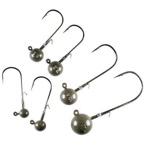 LMAB Tungsten Round Jig #2, Αγκίστρι jig, πράσινο, Πράσινο Κολοκύθι