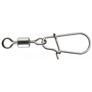 DAIWA Tournament D-Snap Swivel D, 7 Stk, Snap Karabiner mit Wirbel, 16513-000 _16513-000