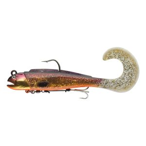 DAIWA GrandWave D-Wolf Curly, Λάστιχο Ψάρι, 21cm, gold flake, 16518-300