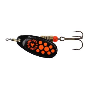 DAIWA Mepps Black Fury, Σπίνερ, 3.50 g, πορτοκαλί σημεία, 52-36001