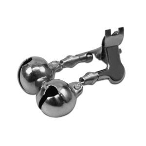 DELPHIN Metall Klips, Ράβδος Κουδούνι, ασημένιο, 830906118