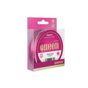DELPHIN QUEEN Feeder, 300m, 0,2mm, 3.4kg / 7,5lbs, Rosa, Σπινινγκ και γραμμή θρεπτικής υλικής, 101002821